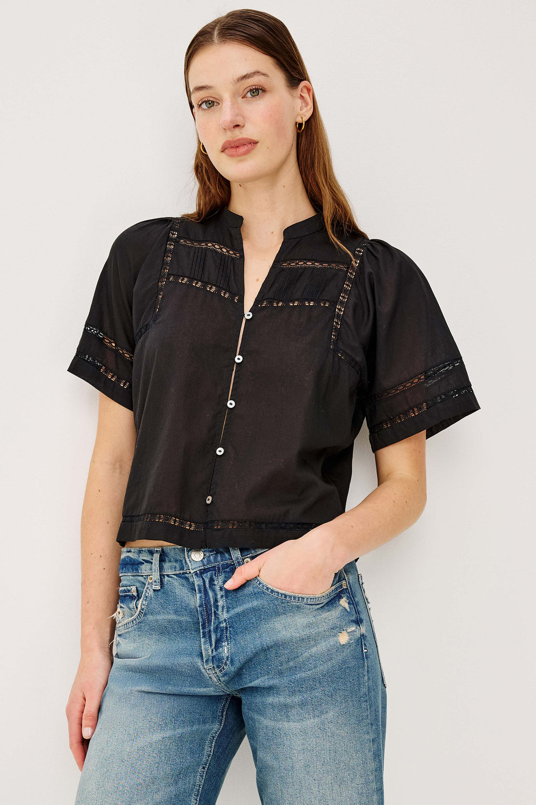 Alanis shirt blouse black