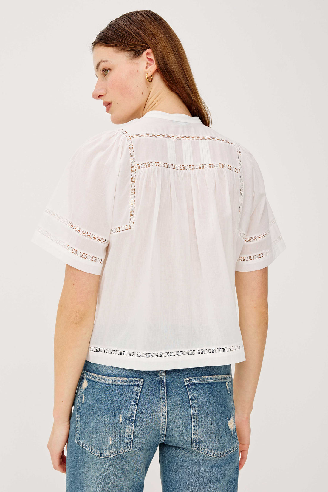 Alanis shirt blouse white