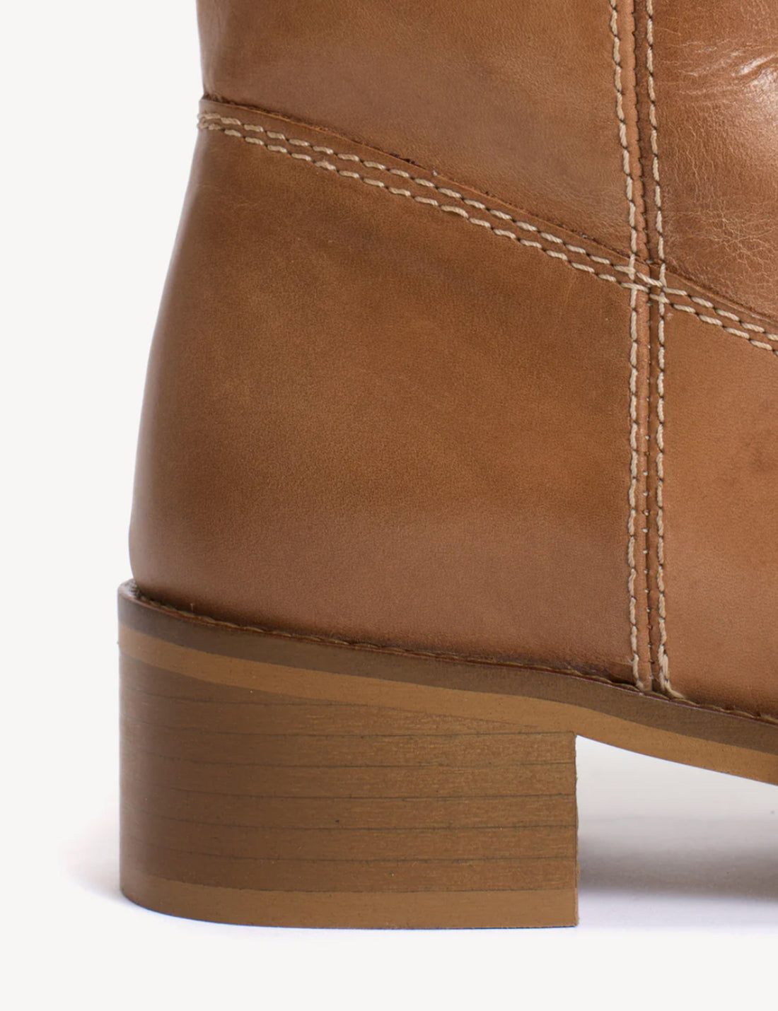 Ann gauco dark tan escovado leather