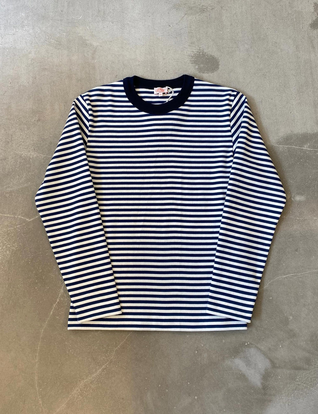 T-shirt heritage marine/milk