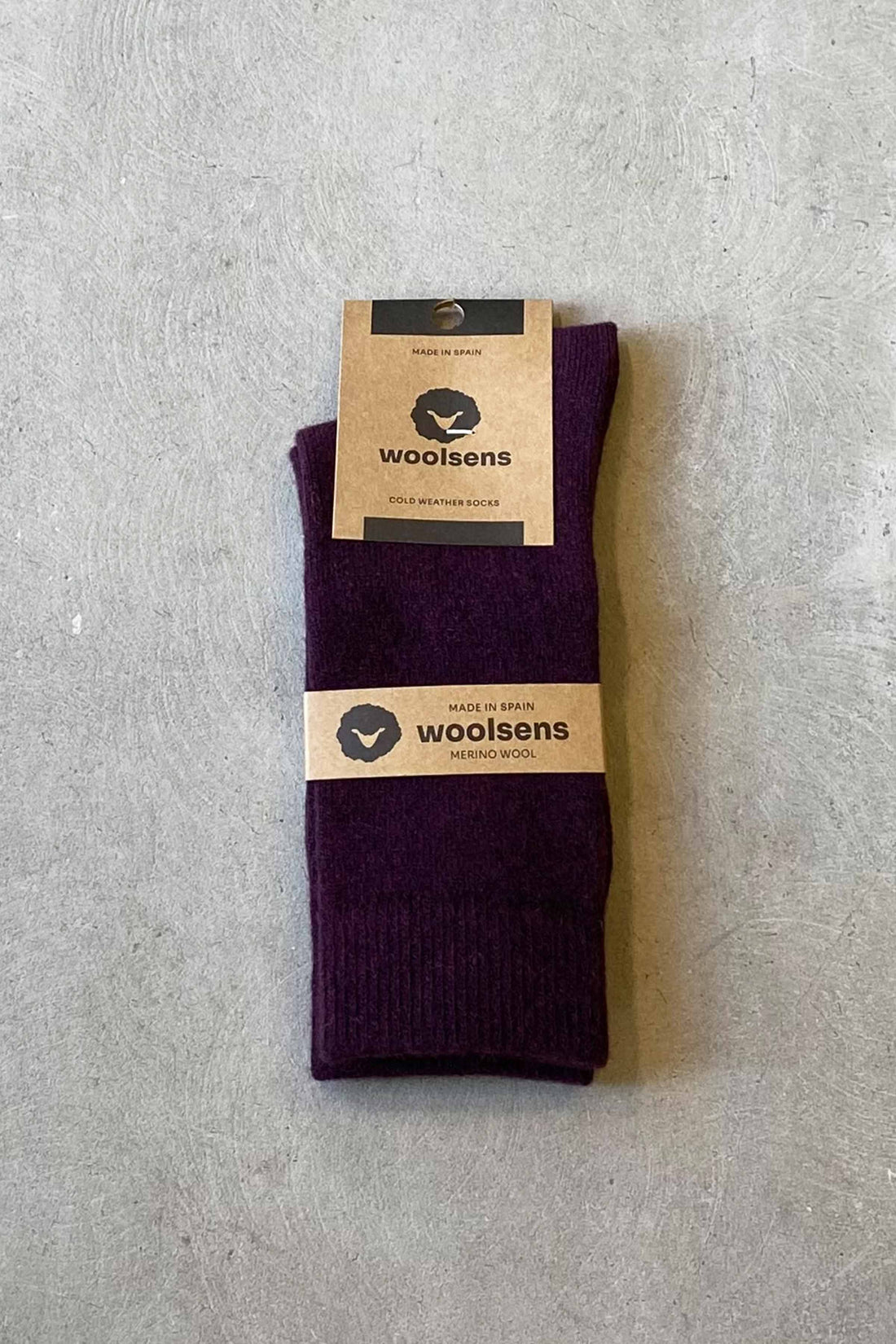 Oslo sock burgundy