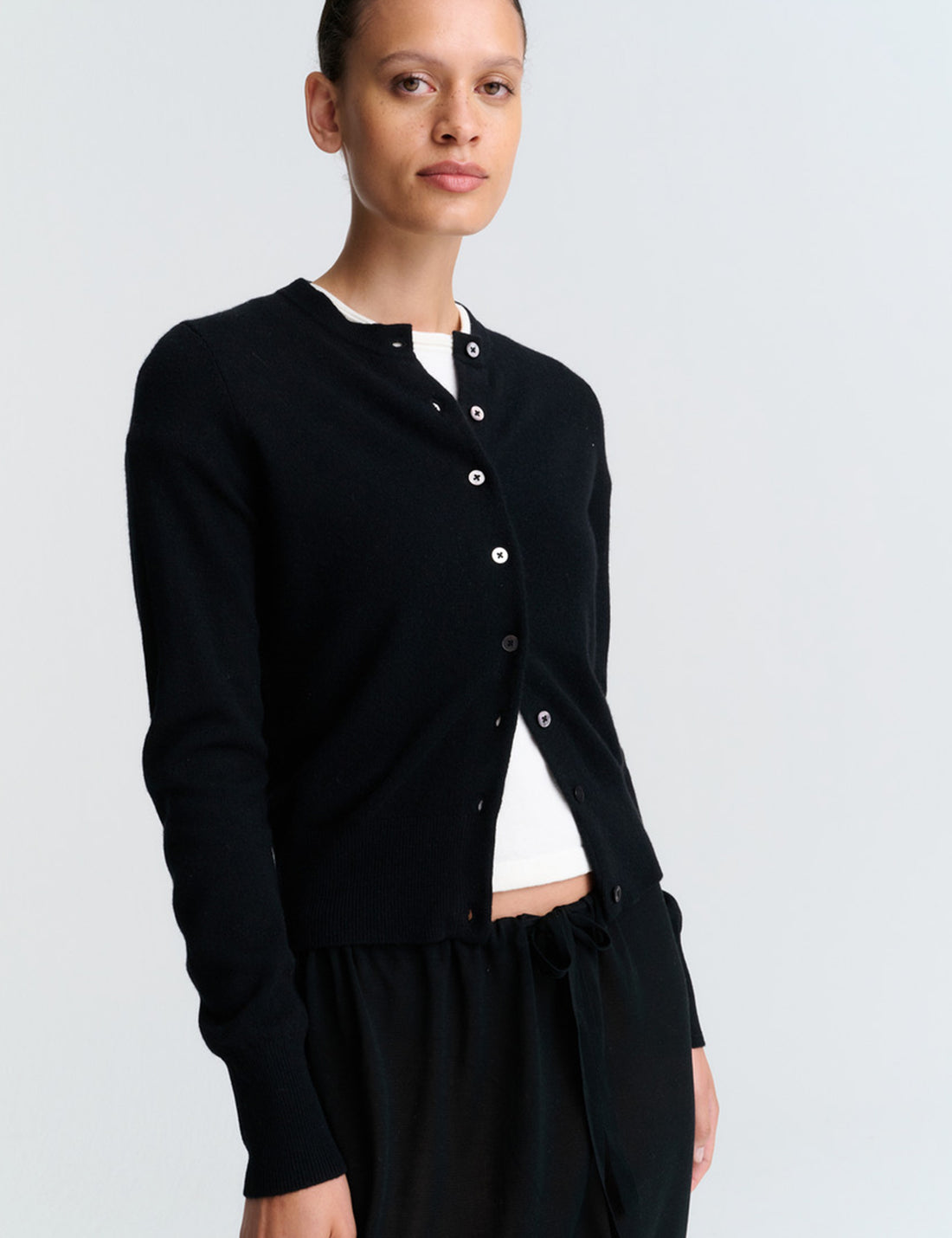 Rhea cardigan wool/cashmere black
