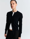 Rhea cardigan wool/cashmere black
