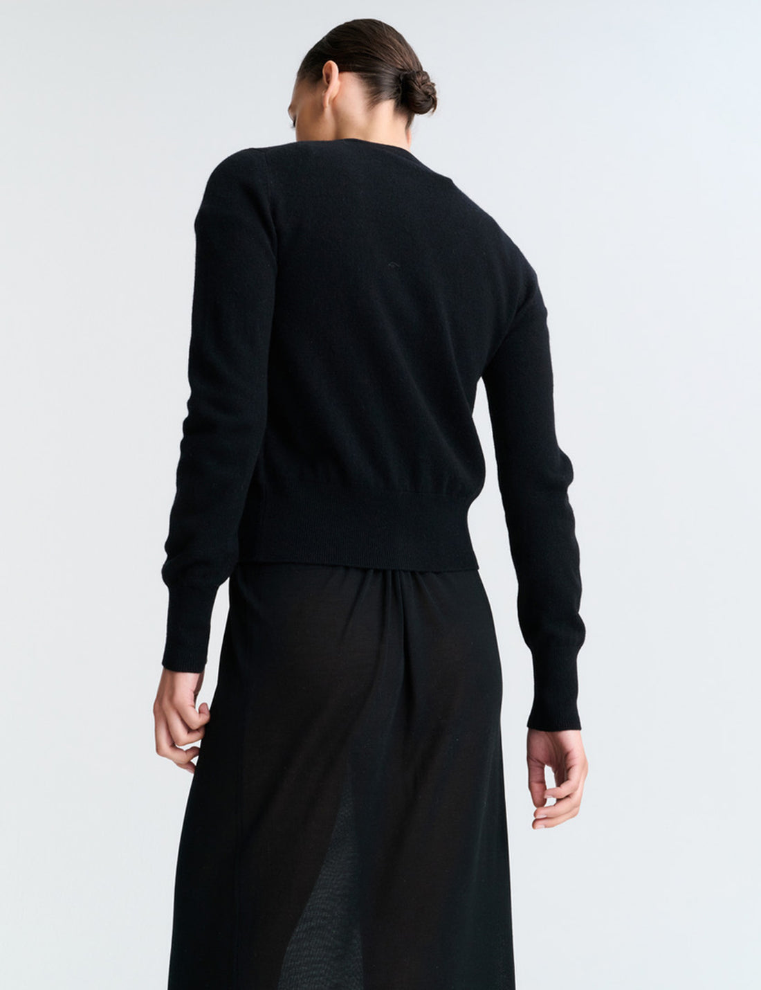 Rhea cardigan wool/cashmere black