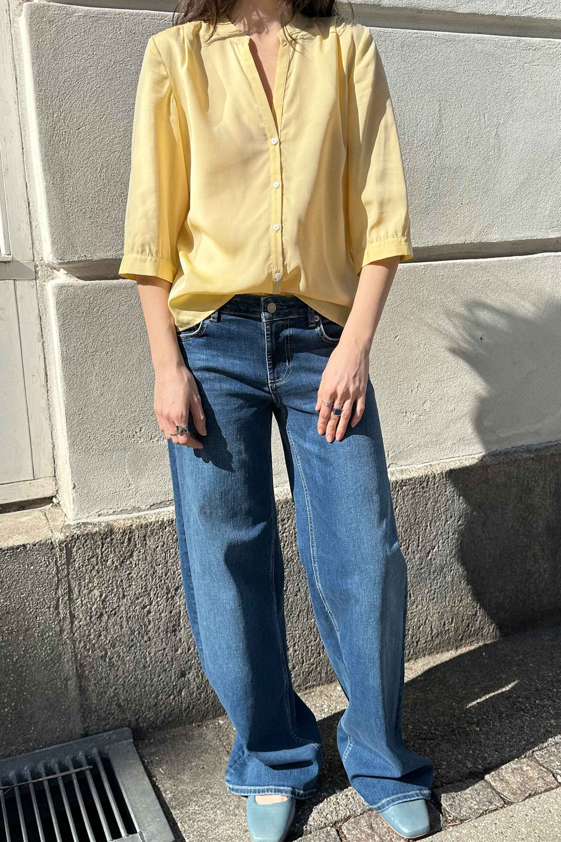 Caroline shirt light yellow