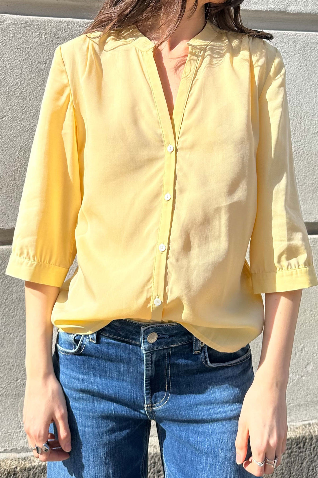 Caroline shirt light yellow