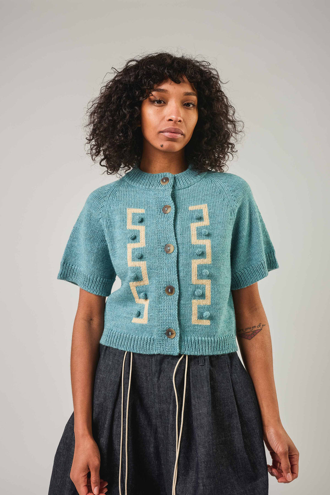 Sky key cardigan