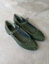 Emilia mary janes glossy chocolate patent leather