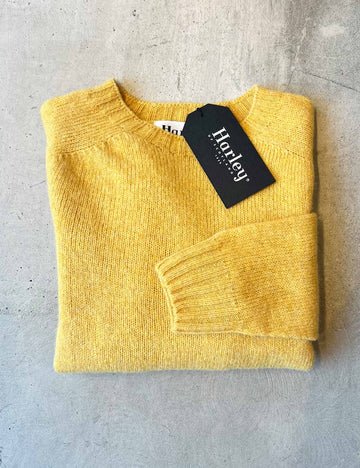 Lambswool crew-neck nectar