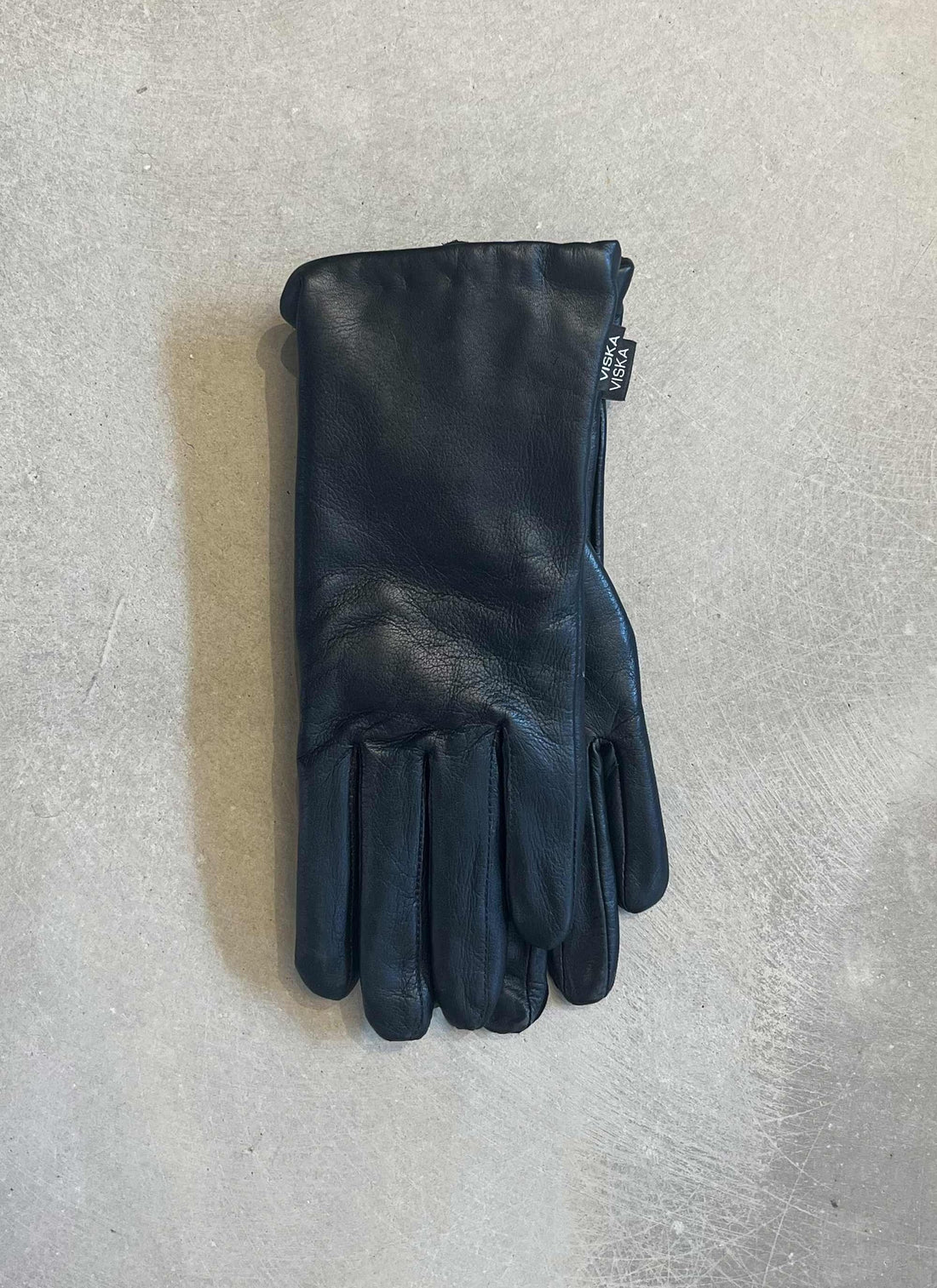 Kvist leather gloves black