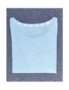 Liu short sleeve t-shirt royal blue/cream stripe
