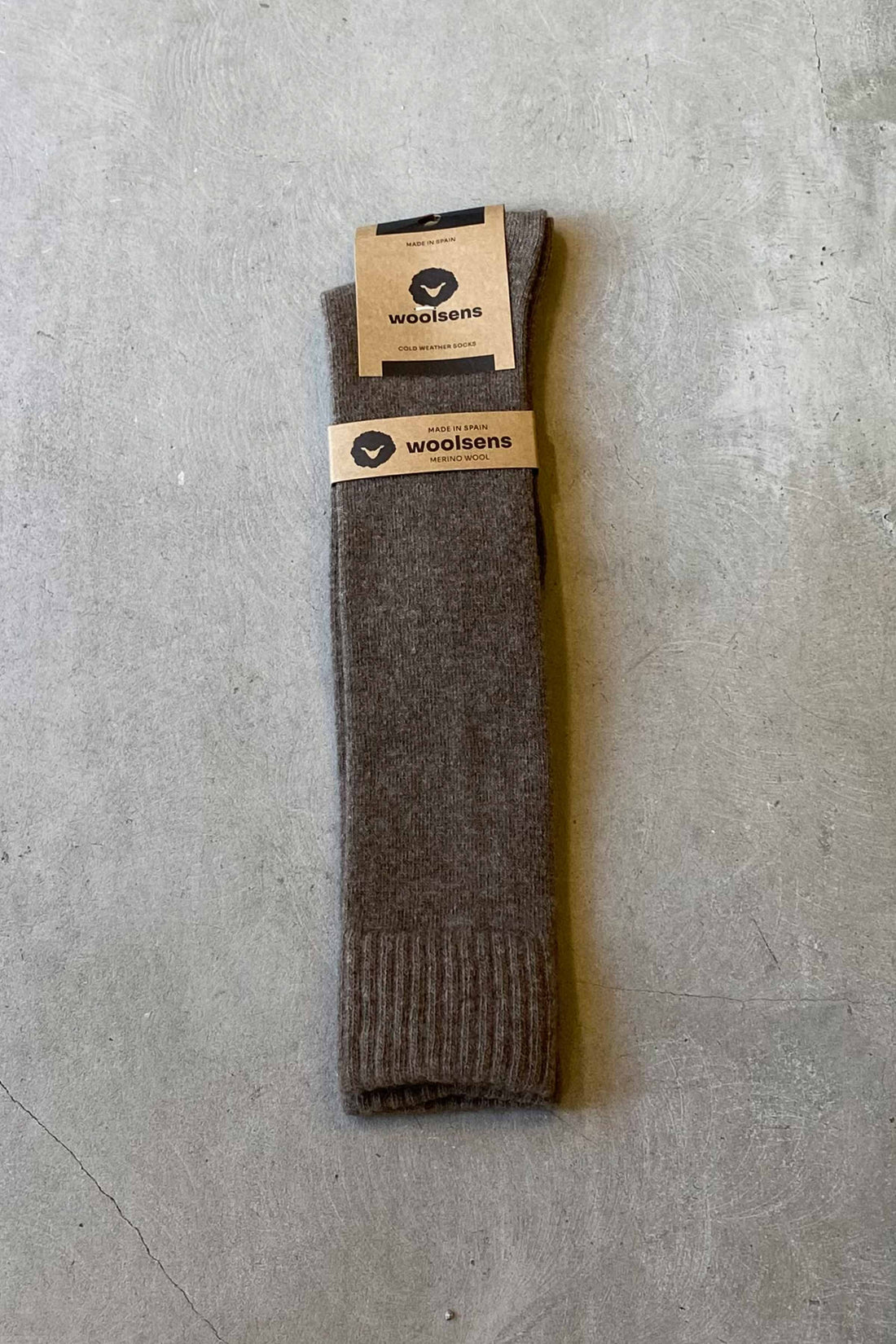 London knee-high sock mink