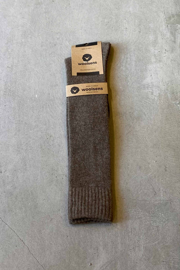 London knee-high sock mink