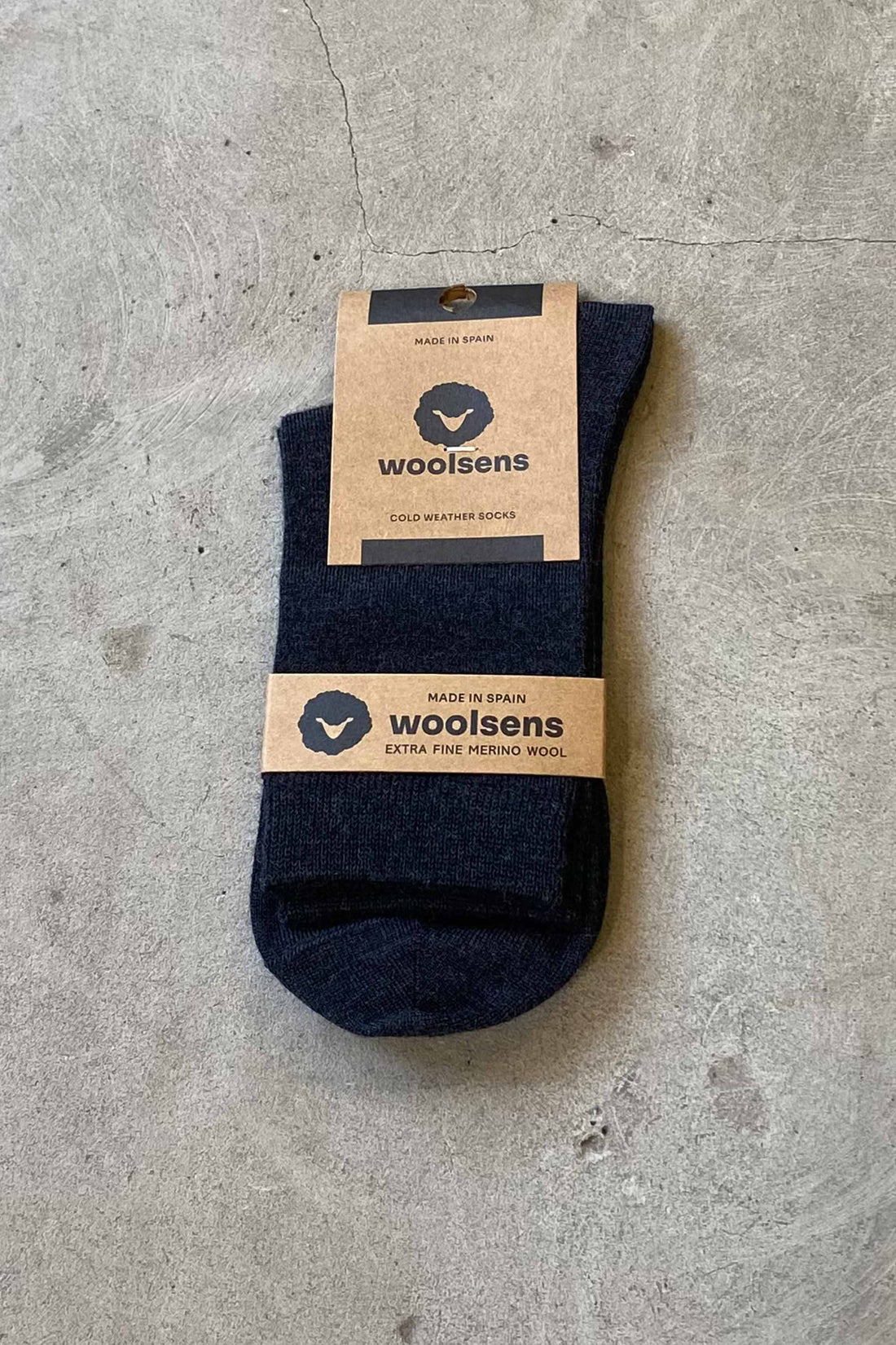 Monaco sock charcoal grey