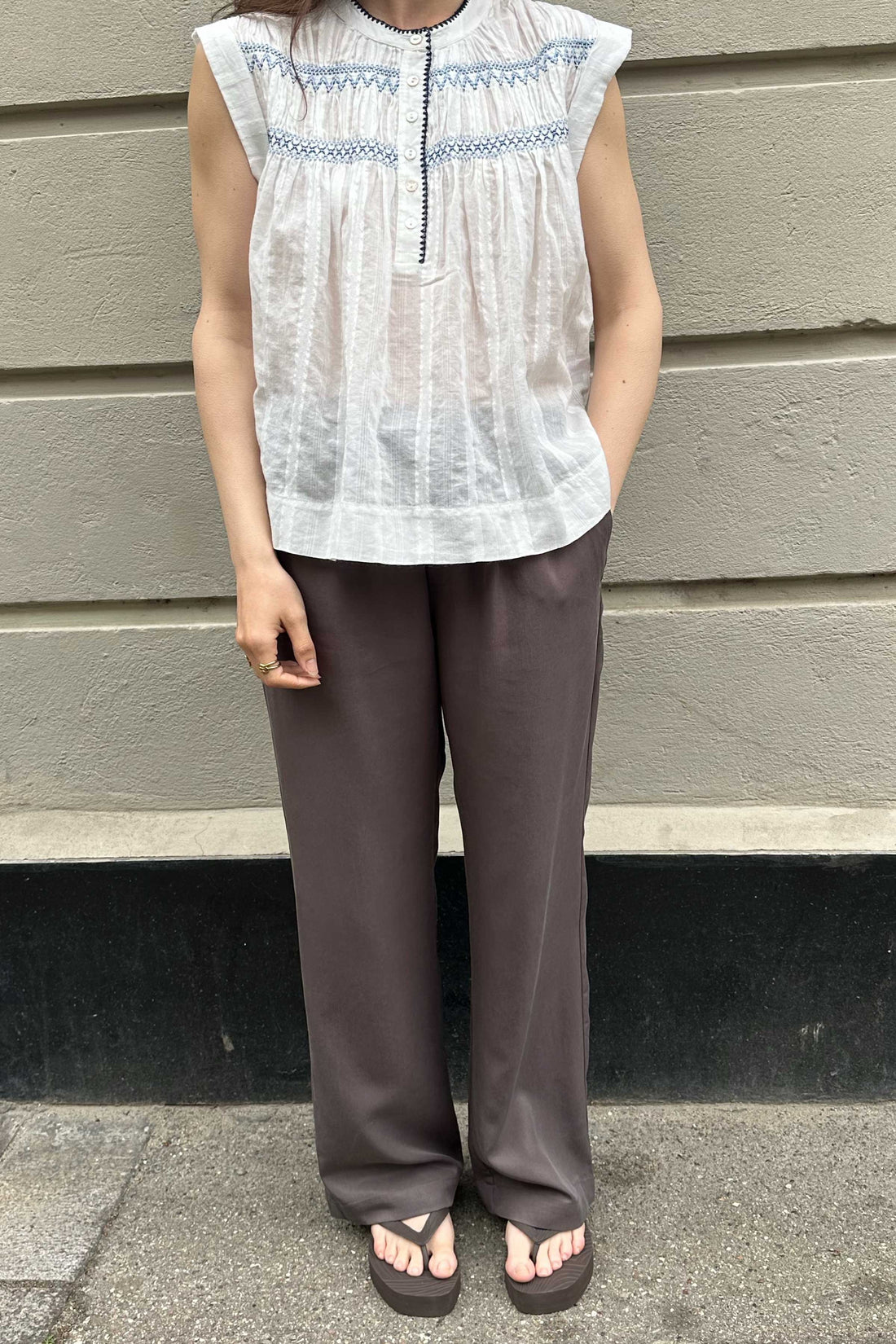 Thea pants anthracite