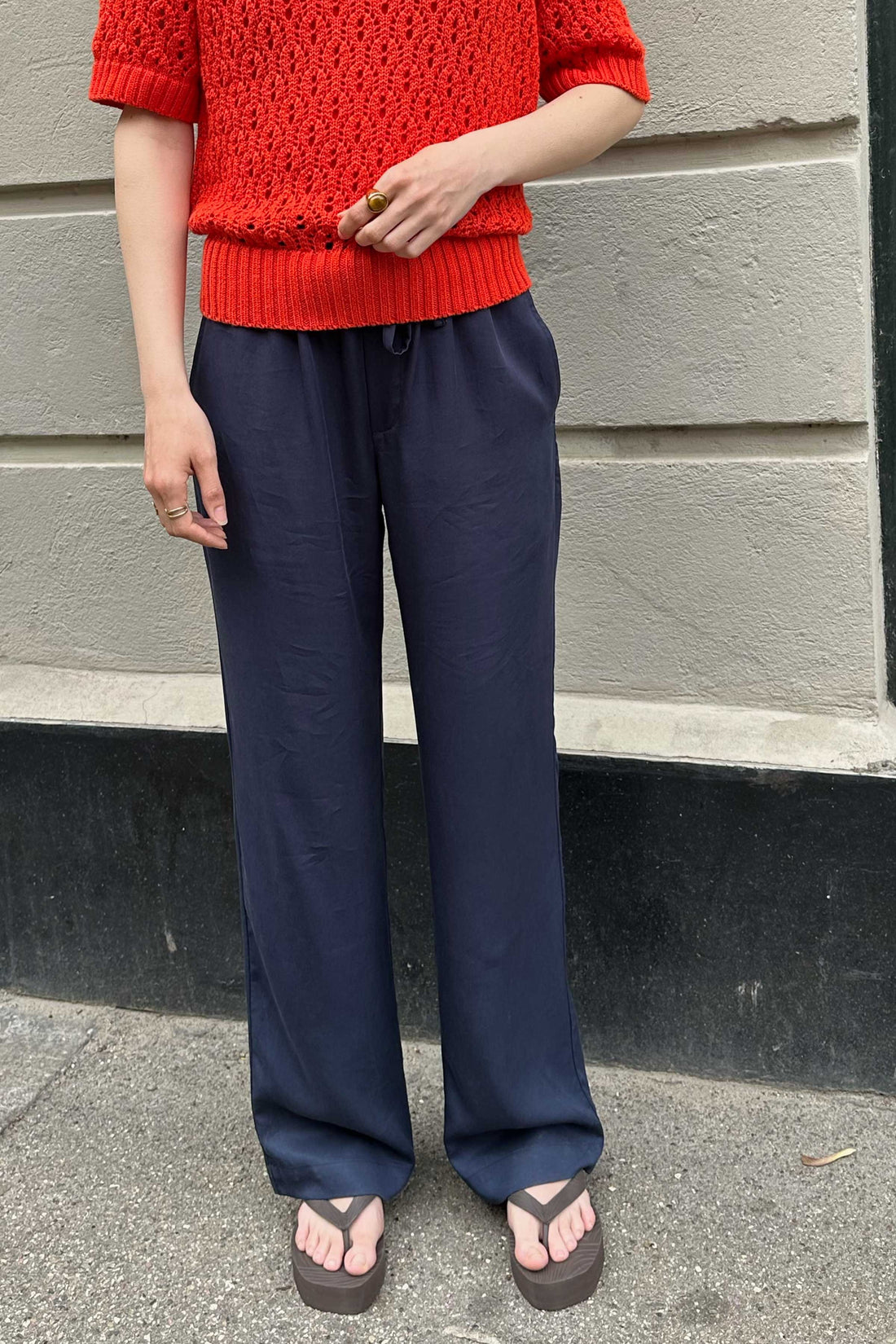 Thea pants navy