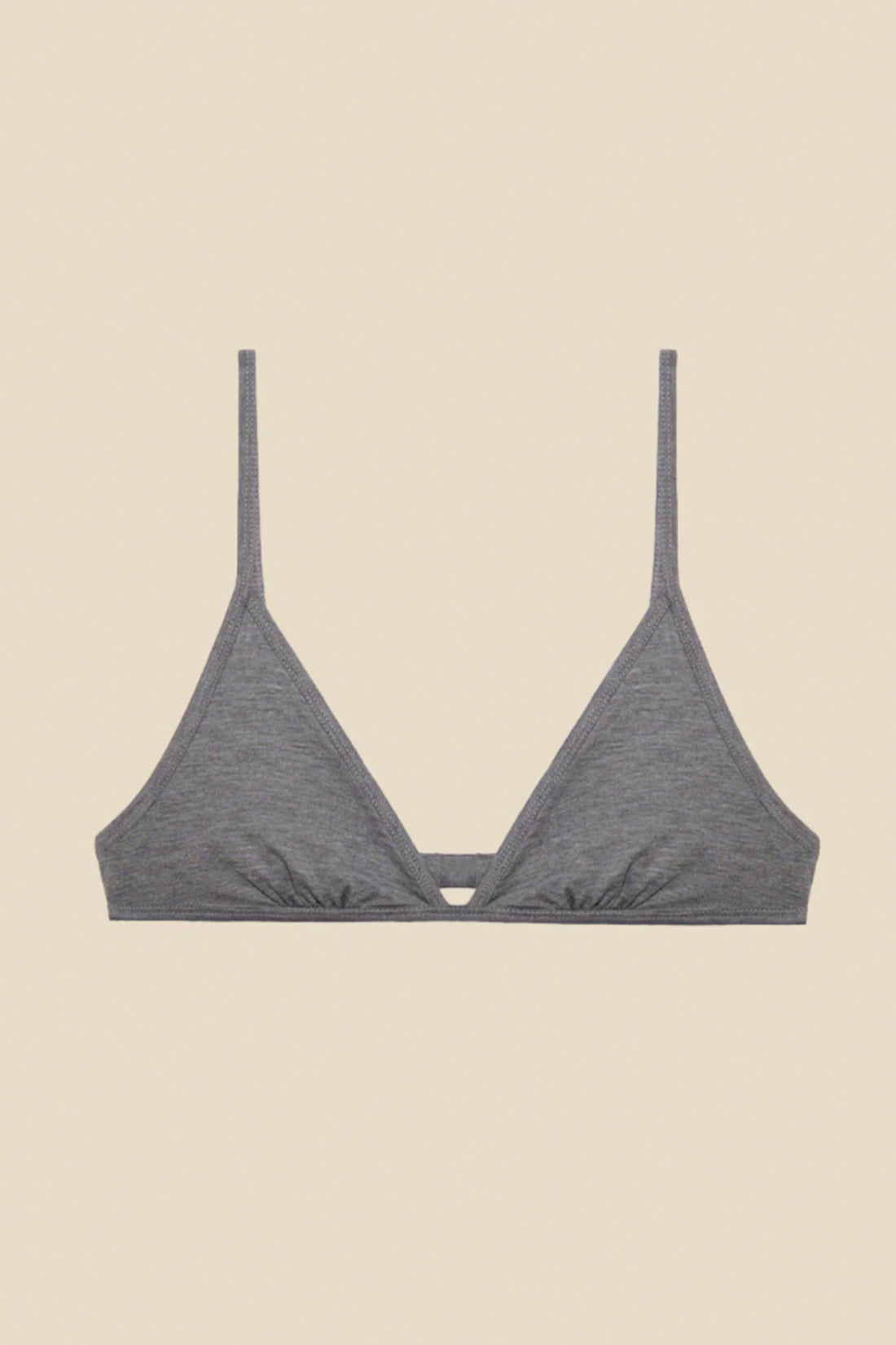 Tri bra grey mel