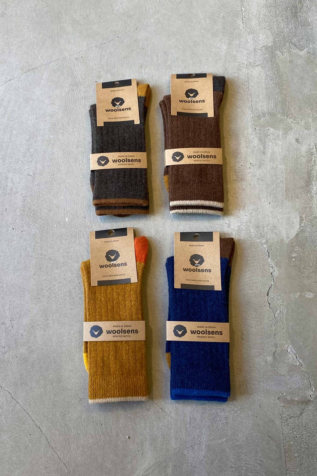 Viena sock night blue