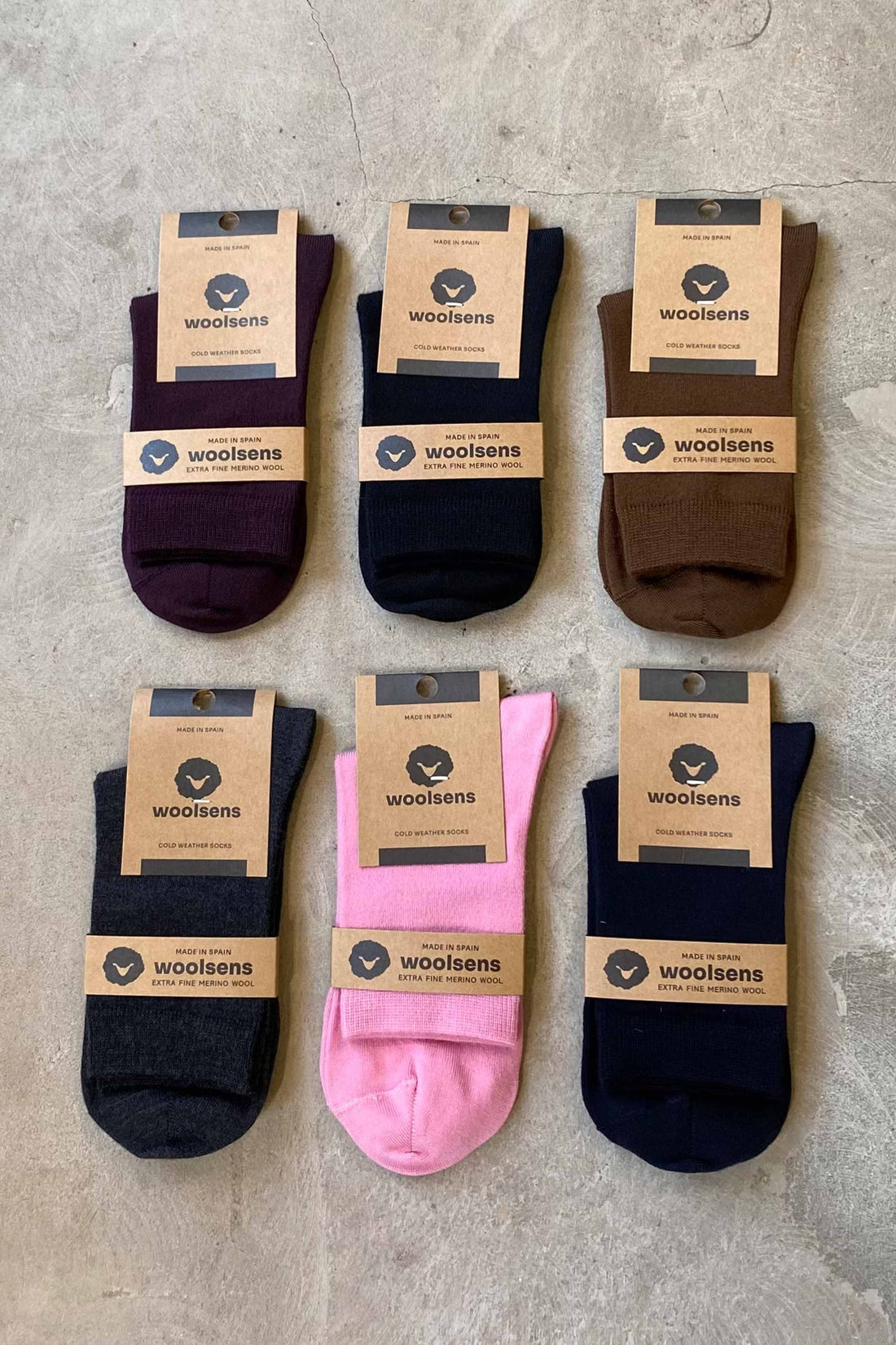 Monaco sock charcoal grey