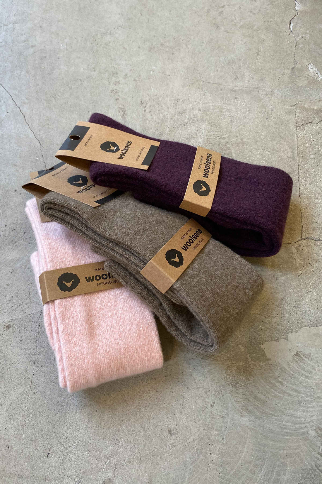 London knee-high sock mink