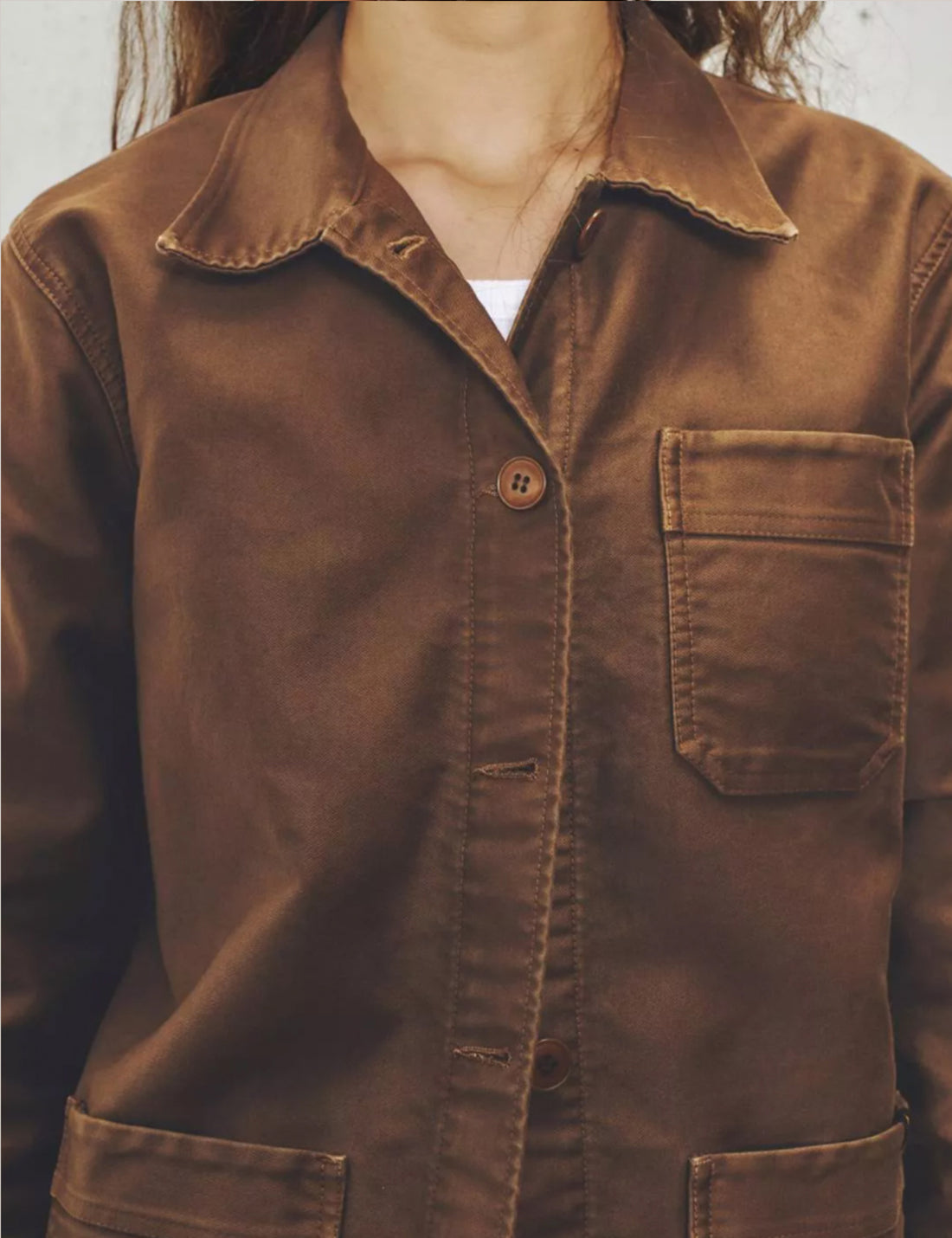 Genuine workwear jacket brown